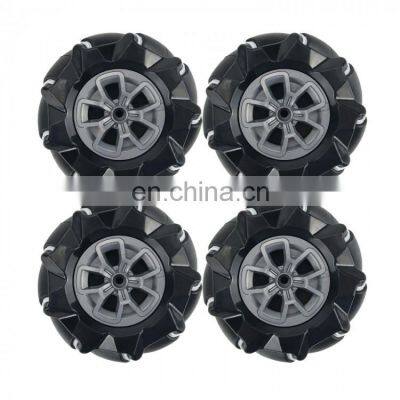 Unfinished Black/Silver 4WD Load Capacity 10KG Mecanum Robot Car Smart Car Chassis Kit photo-3