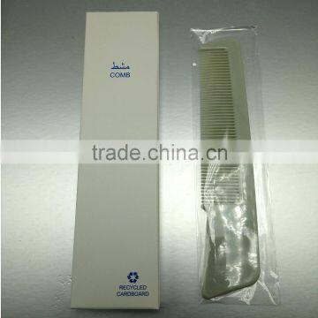 disposable plastic hotel comb