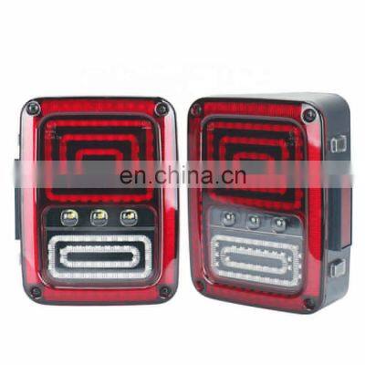 LED Tail Light Brake Lights forJeep Wrangler 07-17  LED Rear Tail Lights For JK