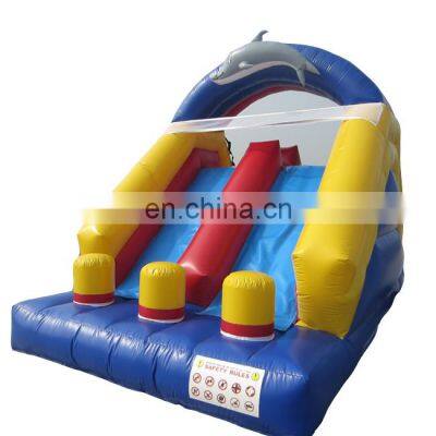 Christmas Promotion backyard kids inflatable dry slide cheap inflatable bouncer slide