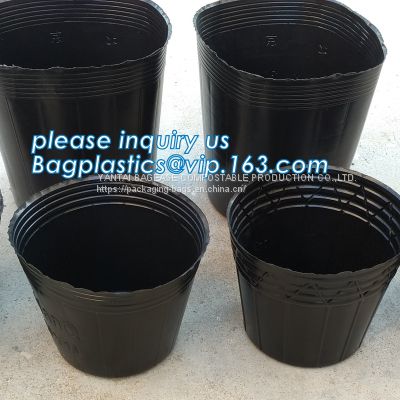 Flowerpot Lining Bags, Plastic Flower Pot Liners, Baskets & Pot Liners, Round Plastic Polyethylene Recycled Flower Pot Liners