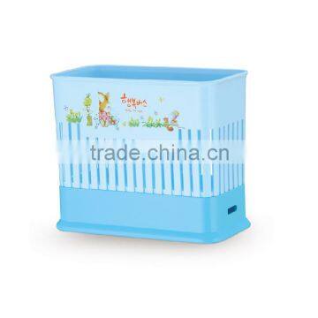 High quality plastic storage box open top basket for chopsticks