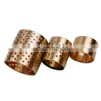 Construction Machinery Parts Split Metric Wrapped Bronze Sleeve tractor Bush