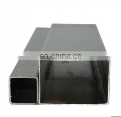 China Supply 1.0425 Low Carbon Black Steel Galvanized coating square tube/rectangular hollow tubular steel pipe