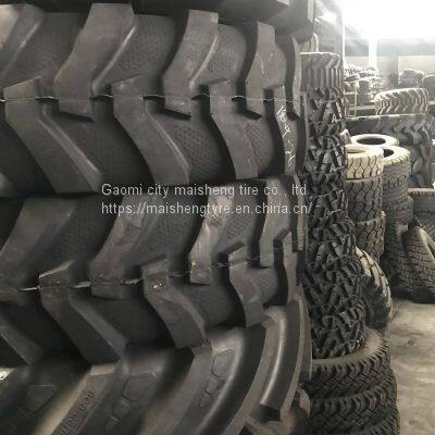 Supply construction machinery tire 18.4-26 two busy tires 19.5L-24