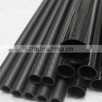 Factory direct sale carbon fiber round tube /pipe by roll wrapped 8*5*1000/7*5*1000/6*5*1000