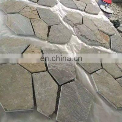 Multicolor Slate Flagstone Pattern Crazy Size for Patio Paving photo-3