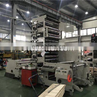 UTR650 HDPE HDPP Polyethylene Film Flexographic Printing Machine, Paper Napkin Reel Roll Flexo Printer Machinery photo-2