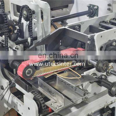 HD330T Fully Automatic Square Bottom Shopping Kraft Paper Bag Making Machine With Twisted Handle Inline Price photo-3