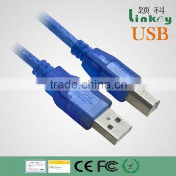 Golden plated and high speed USB 2.0 Cable A type male to male