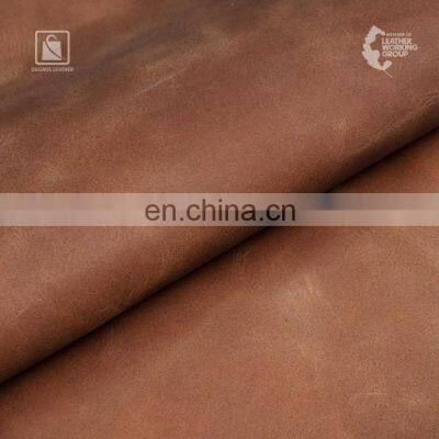 Premium Vintage Look Full Grain Natural Vegetable Tanned Genuine Leather at Wholesale Price photo-3