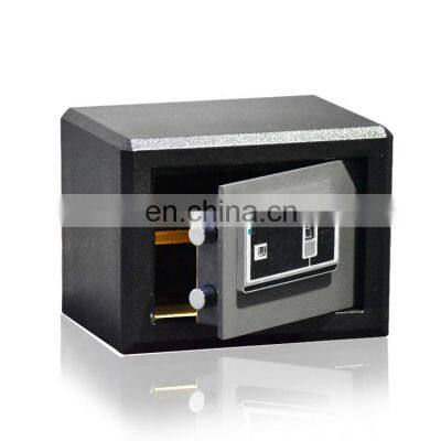 Jimbo money smart strong hinge  fireproof safes with steel portable cash electronic fingerprint lock