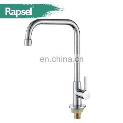 Rapsel Best Selling Single Lever Durable Brass Cold Water Kitchen Sink Faucet