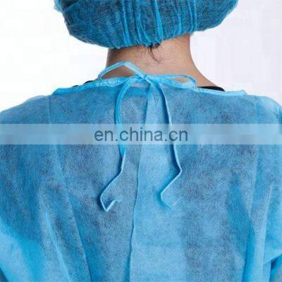 Nonwoven Non Sterile Gown Cellulose Series Hospital Maternity Gown Isolation Gown photo-5