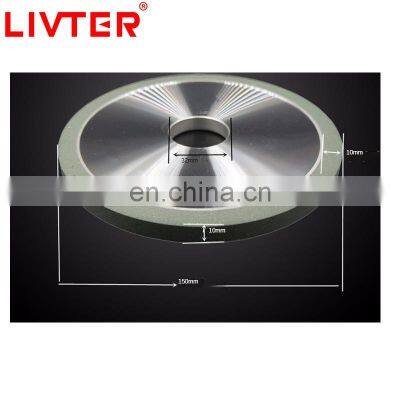 LIVTER Flat Diamond Grinding Wheel P150*10*10 Tool Tungsten Steel Grinding Wheel Alloy Knife Sharpening Grinding Wheel photo-2