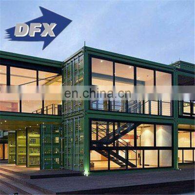 Fashional design easy assembly prefab house container coffee shop