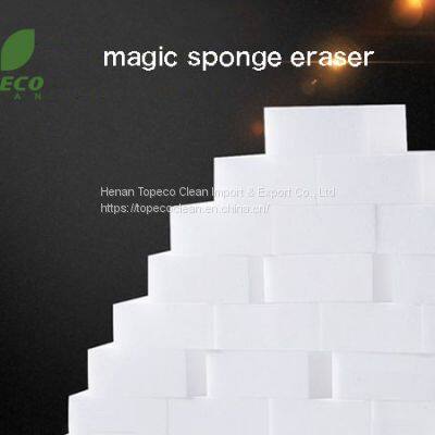 Topeco Amazon Top Sell Melamine Sponge Nano Cleaner Durable Magic Sponge Kitchen