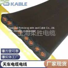 Rousheng Cable Crane Disk Wire Crane Cable Wire 2*25 2*35 With Steel Wire Support Customized Wear Resistance Anti-corrosion Anti-UV Anti-aging Anti-tension photo-3