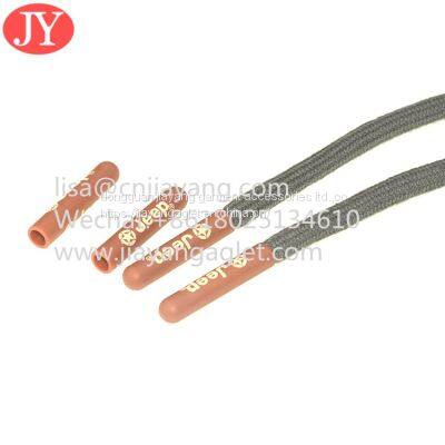 Plastic Aglet Shoelace Tipping Hoodies Drawstring Cord Ends Tips Soft Rubber Aglet Ends photo-5