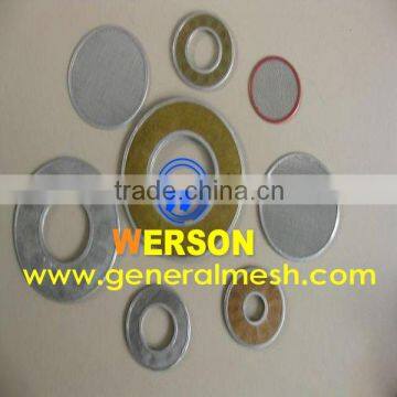 senke rubber industry filter mesh disc-stock supply