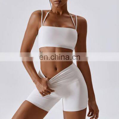 Fashion Fitness Gym Clothes Women Workout Set 2 Piece Outfits Sport Wear for Woman Spring Yoga Sets with Pockets