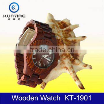 2015 Latest Imported Sandalwood Watch vigilanza di legno