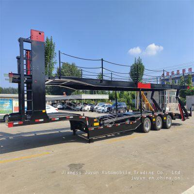 Multifunctional transport semi-trailer container transport semi-trailer