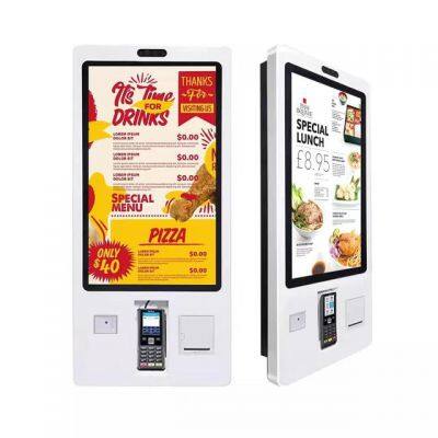 27-inch self-service ordering machine Multi-function inquiry machine self-service payment kiosk collection machine