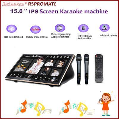 InAndon 1TB HDD 15.6''R5PROMATE Karaoke Player 5IN1 Mixing amplifier 20K Songs