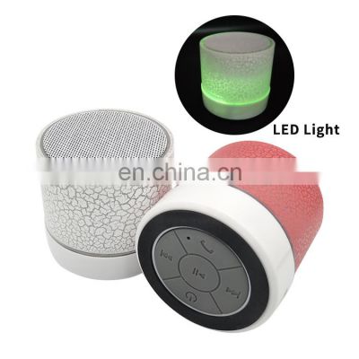 Promotion High Quality Audio Music Player Trending Products Wireless Speaker with Colorful LED Light