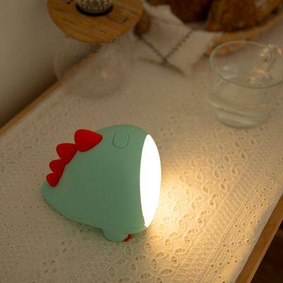 Yarrae Rechargeable Cute Dinosaur LED Nursery Night Light For Kids Sleep Light photo-5