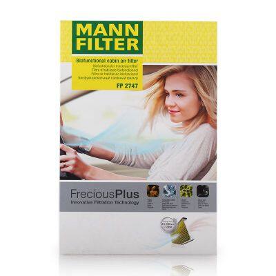 Original Genuine MANN Cabin Filter Car Engine Filter FP2747 JKR 500020 For Land Rover