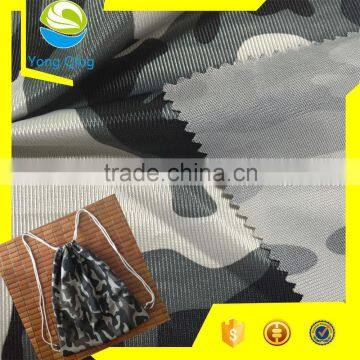 Military camouflage velboa fabric for bag