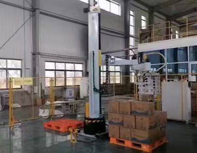 Column Palletizer for 70kg Carton Stacking Palletizing Machine Automatic Robot Palletizer photo-3