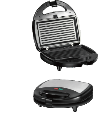 Máquina multifuncional para sanduíches de café da manhã, máquina para waffles, máquina elétrica para fritar panquecas aquecida, (Wechat/whatsapp:008613510231336)