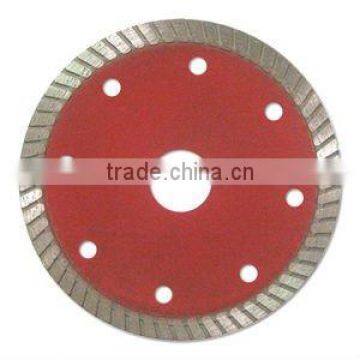 Slanted Turbo Tile Diamond Saw Blade for Cutting Ceramic And Porcelain