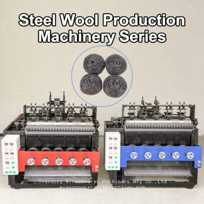 Machine de fabrication de brosses à vaisselle automatiques en 5 fils et 5 balles pour la cuisine, épaisseur 0,13MM, provenant d'une usine