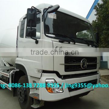 Famous DONGFENG 6x4 cement mixer truck, 8-10 cbm concrete mixer truck capacity