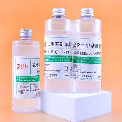 Silicone Oil Factory Wholesale Ammonia-Terminated Polydimethylsiloxane 2213 Amino-Terminated Silicone Oil for Textile Softening Chemical Raw Material photo-3