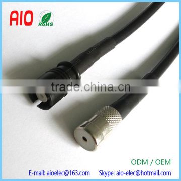 Right Angle RAKU Female Plug To ISO Female Jack Aerial Adaptor Adapter Antenna Lead Cable For Car VAN Bus Radio