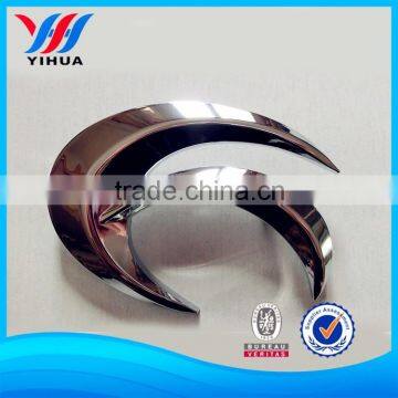 High quality custom chrome plated car emblem , Automotive Nameplate