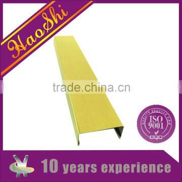 China suppliers u shape stainless steel metal tile trim