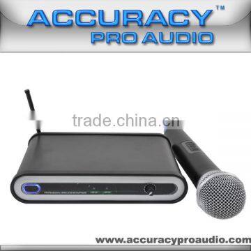 Professional Plastic Body Best Wireless Microphone For Karaoke UHF-13 photo-6
