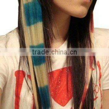 100% high quality Remy Human Hair Clip In Hair Extension