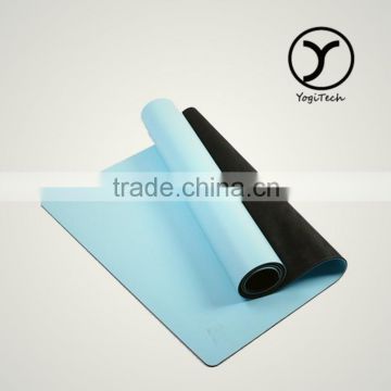 Anti-Tear wear-resisting white rubber base pu leather yoga mat