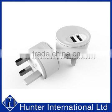 New Shaped Dual USB For Mobile Phone Travel Charger