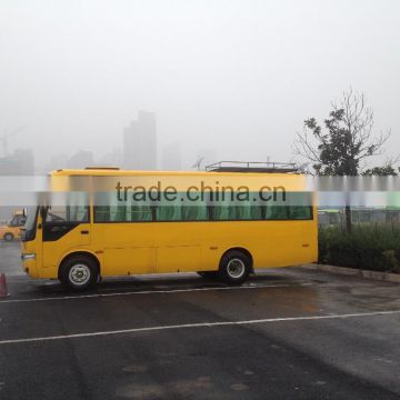 7.5m standard new luxury 35seats long distance tourist passenger bus with front engine