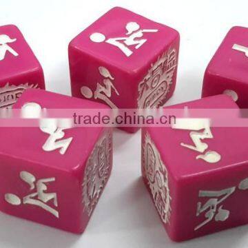 High Quality Custom Glitter Dice photo-2