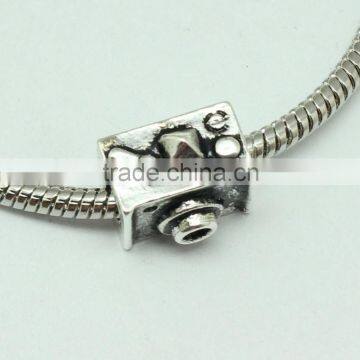 Wholesale 2015 New Style Camera Shape DIY Anti-silver Creative Bracelets Accessories Metal Zinc Alloy Beads With Holes photo-4