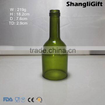 Green Glass Lampshade Wine Bottle Cut Special Home Decoration